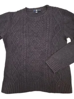 UNIQLO ユニクロ キッズ セーター 140 紺色 ニット