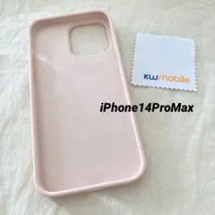 ⭐️新品⭐️ iPhone14ProMax スマホケース　シンプル　ライトピンク