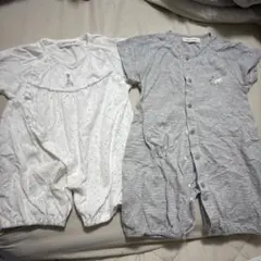 新生児　ロンパース　2wayオール