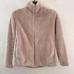 ベージュ フリースジャケット M