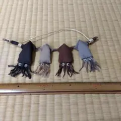 イカの壁飾り
