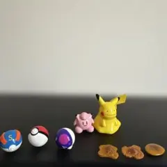 モンコレ ポケモン 付属品 入手困難 絶版 フィギュア 化石 ボール ピッピ人形