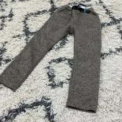 【新品タグ付き】ブリーズ　ヘリンボーン柄 裏起毛パンツ 130cm ♡
