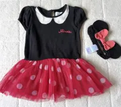 【美品】baby GAP ミニーワンピース 80cm ヘアバンドセットのサムネイル