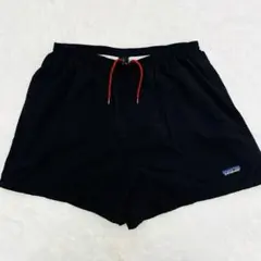 【希少】90s パタゴニア バギーズショーツ 【L 】ブラック　5インチ