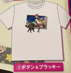 ボタン ブラッキー Tシャツ ポケモントレーナーズ ポケモン パルデア
