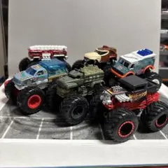 モンスタートラック 6台セットのサムネイル