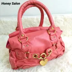 Honey Salon ハニーサロン ソフトレザーミニボストンバッグ ハート 