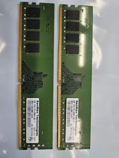DDR4 8GB PC-266V-UA2-11 メモリ 2枚セット SAMSUNG PC4-2666V-UA2-11 8GB 2枚 16GB DDR4デスクトップ用メモリ PC4