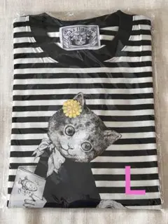 ボリス雑貨店 ヒグチユウコ Tシャツ しましまどじょう飼っていい？ S