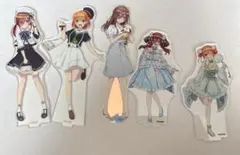 五等分の花嫁　三玖　四葉　　アクスタ　アクリルスタンド