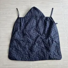 【ユニクロ】抱っこ紐カバー　ケープ　ネイビー フード付き