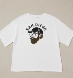 WEGO 半袖Tシャツ ホワイトのサムネイル