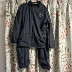 OAKLEY ブラック ナイロンジャケット・パンツセット
