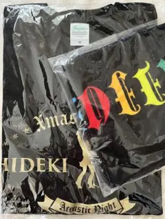 【未使用】HIDEKI SAJI Tシャツ Mサイズ & マフラータオル