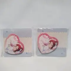 ラブライブ！サンシャイン!! 桜内梨子 ハート缶バッジ 2個セット
