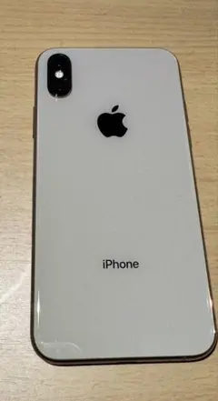 iPhone X 256GB シルバー SIMフリー 背面ひび割れあり - メルカリ