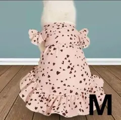 犬服ドッグウェア★ハートプリント柄★Mのサムネイル