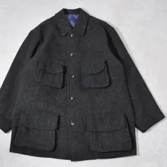 ハリスツイード Harris Tweed オーバーサイズ ファティーグジャケット
