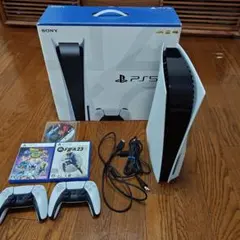 PS5 CFI-2000A01 ソフト3本付き 1TB ※極美品 - メルカリ