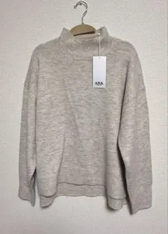 最終値下げ⭐️グレー タートルネック ニット　AZUL