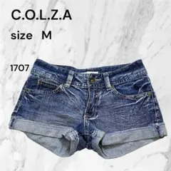 C.O.L.Z.A ショートパンツ Mサイズ　ジーンズ　半ズボン　デニム　古着のサムネイル