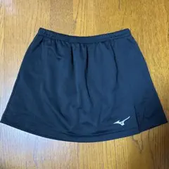 【Women's L】ソフトテニス MIZUNO スコート 黒のサムネイル
