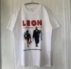 映画LEON マチルダ レオン/ビッグプリント/ Mサイズ/ ホワイト 値下げ⭕️のサムネイル