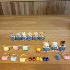 シルバニアファミリー 森のたのしいようちえん　おともだちいっぱいセット