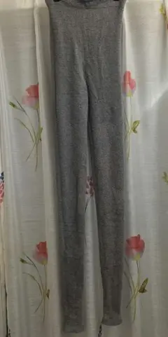 【ベルミス】パジャマレギンス　ビターグレー　LL