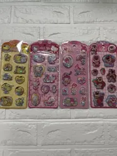 サンリオキャラクター3D水シールセット