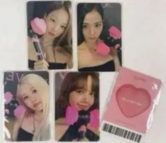 BLACKPINK ペンライト トレカ メンバーコンプ ①