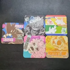 僕のヒーローアカデミア 原画展 アートコースター 5種セット