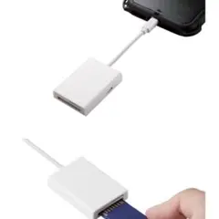 Lightningカードリーダー ELECOM