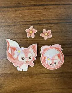 【新品】リーナベル　ワッペン　ディズニー　ダッフィーフレンズ