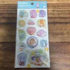 ケアベア　ポップデコパーティー　わたあめカプセルシール