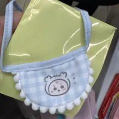 ちいかわベビー トレーディングミニよだれかけ 古本屋 カニちゃん