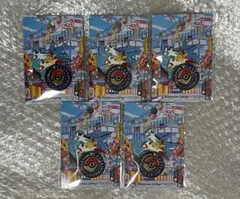 ポケモンセンター　フクオカ　福岡　ロゴピンズ　5点セット