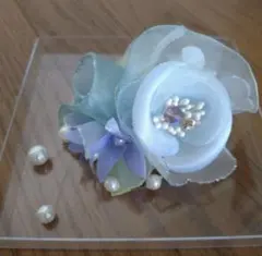 美品　東京ソワール　コサージュ