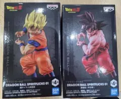 ドラゴンボール SPIRITFLICKS 01 孫悟空 フィギュア 2体セット