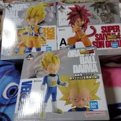 ドラゴンボールダイマ １番クジ　フィギュアセット 3体