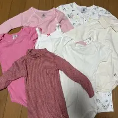 PETIT BATEAU 12m74cm ロンパース 7点セット