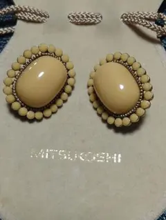 イランイラン刻印レトロイヤリング