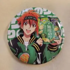 アイドリッシュセブン 無限エビ 缶バッジ 七瀬陸 アイナナ コラボ 亀田
