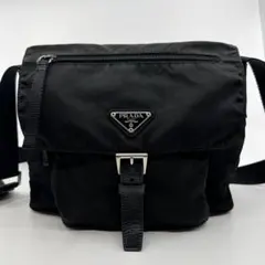 PRADA プラダ テスート ナイロン ショルダーバッグ black 黒 Y2K