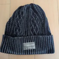 ケーブル編みニット帽 52-54cm