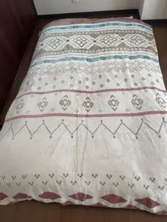 幾何学模様 掛け布団カバー 150cm x 210cm