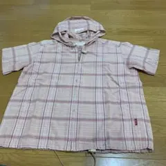 ピンクハウス　チェックパーカー