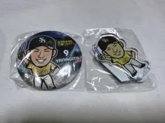 若鷹ガチャ　鷹祭　缶バッジ　アクリルスタンド　2個セット　柳田悠岐