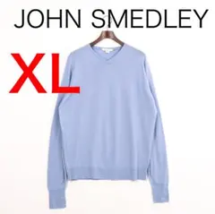 H5003-26◾️ジョン スメドレー　Vネックウールニット